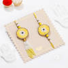 Buy Yellow Radiance Evil Eye Bhaiya Bhabhi Rakhi