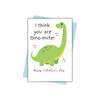 Buy You Are Dino-Mite - Valentine's Day Greeting Card - Single Piece