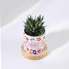 Shop You Are Mine - Haworthia Succulent With Personalized Planter