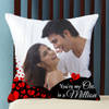 You're One in a Million Personalized Cushion