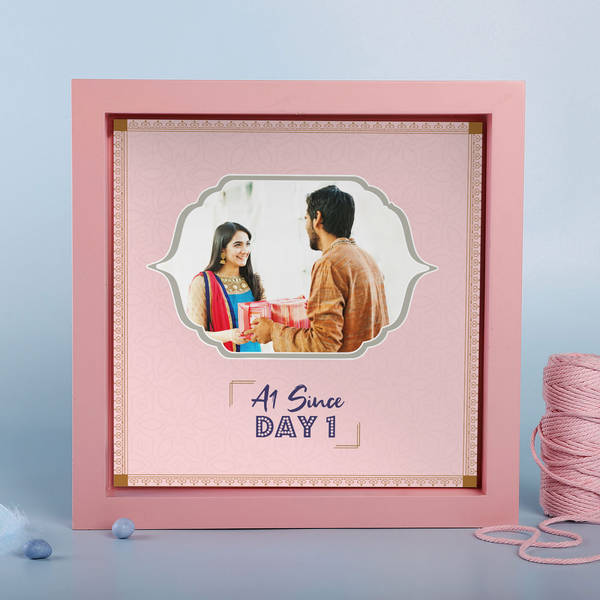 A1 Since Day 1 Personalized Photo Frame