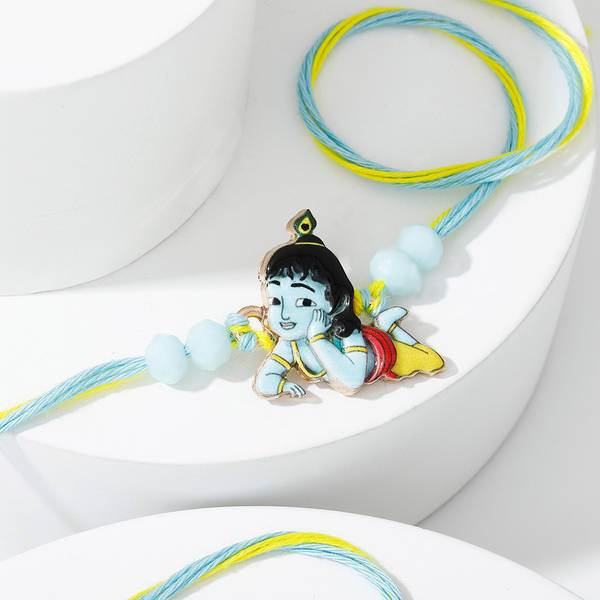 Adorable Krishna Rakhi For Kids