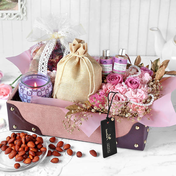 Aromatic Lavender Hamper - Customized with Logo