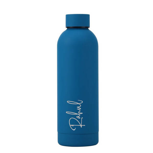 Atlantic Blue Stainless Steel Water Bottle - Personalized