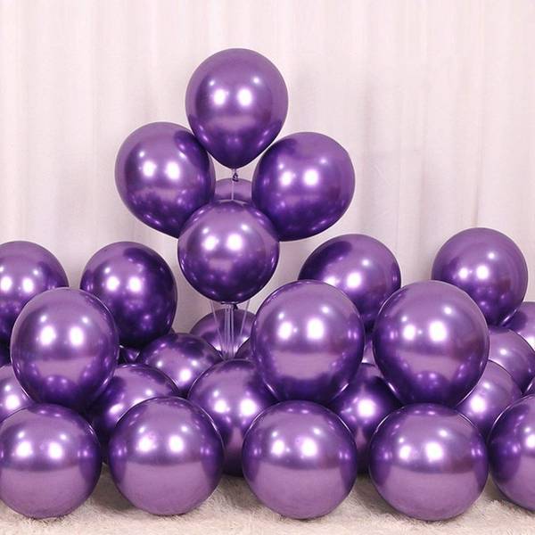 Balloons - Metallic - Latex - Set Of 35