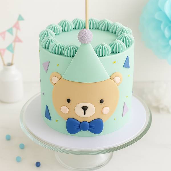 Bear-y Sweet Birthday Cake (1 Kg)