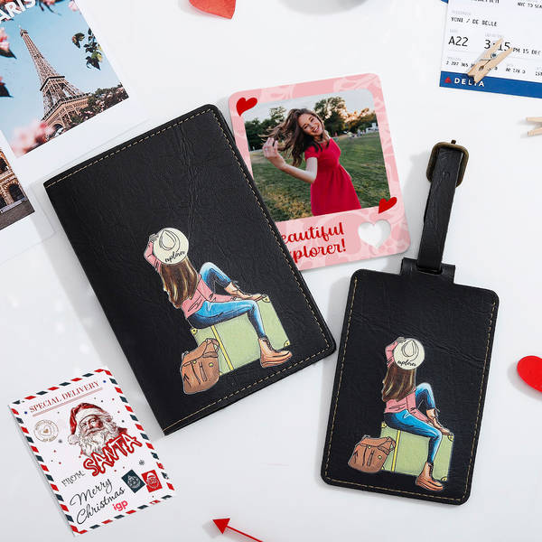 Beautiful Explorer Personalized Secret Santa Gift Hamper For Women