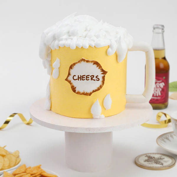 Beer Mug Cake (1 Kg)