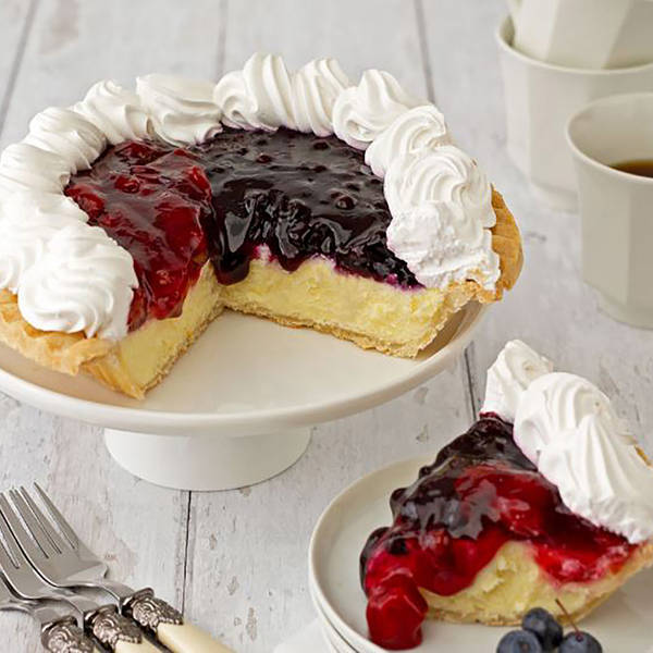 Berry Cheesecake Pie