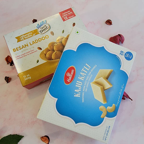 Besan Laddu & Kaju Katli