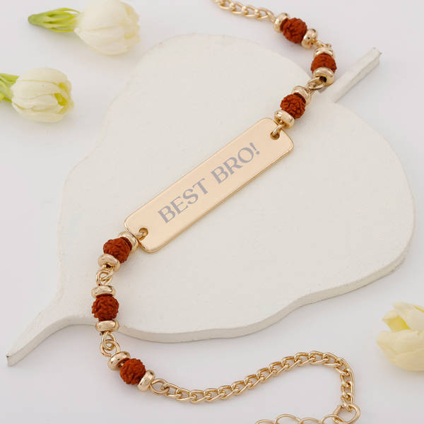 Best Bro Rudraksha Rakhi