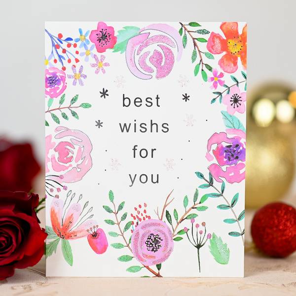 Best Wishes Card