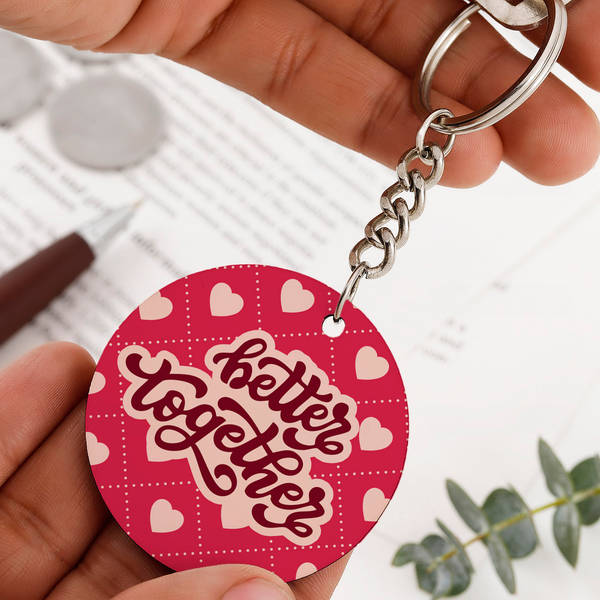 Better Together Keychain