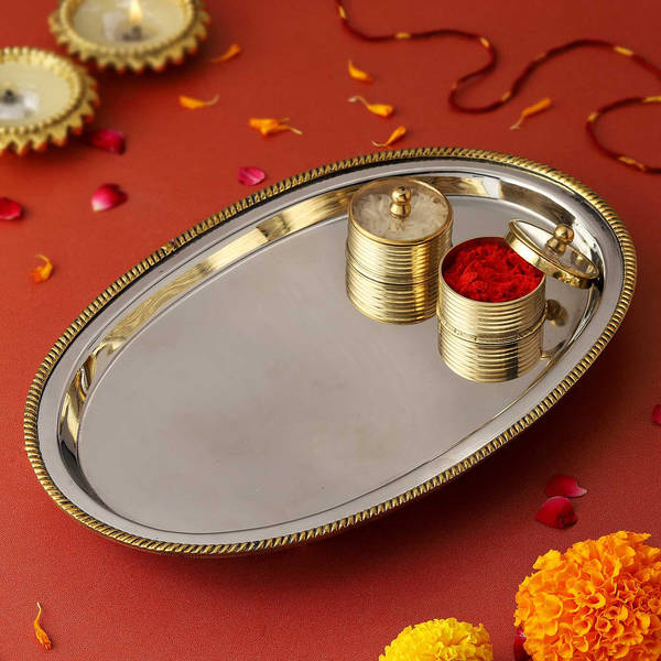Bhai Dooj Tikka Thali