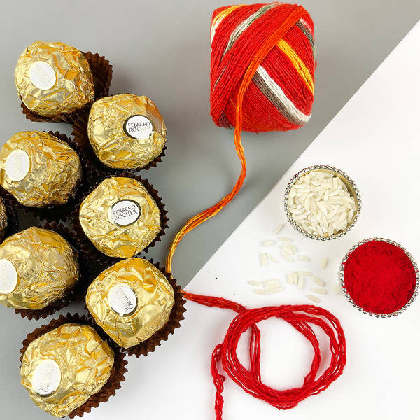 Bhaidhooj Tika Ferrero Gift Hamper