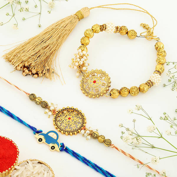 Bhaiya Bhabhi and Kids Rakhi Hamper