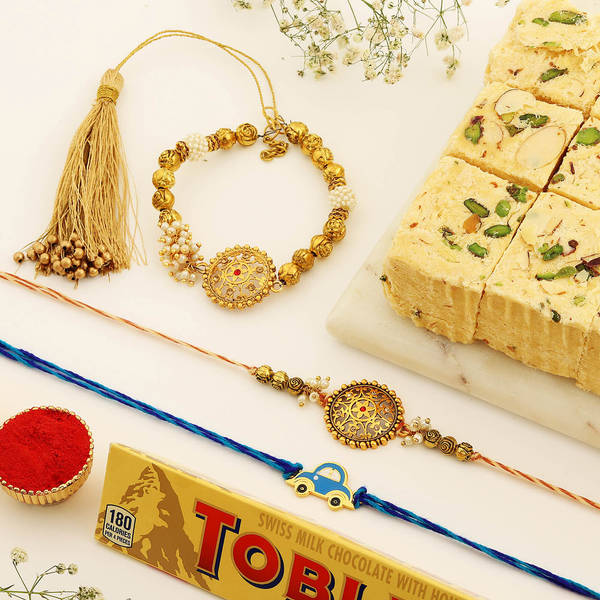 Bhaiya Bhabhi Indulgence Rakhi Hamper