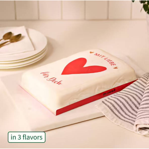 Biscuit Cake With love for you