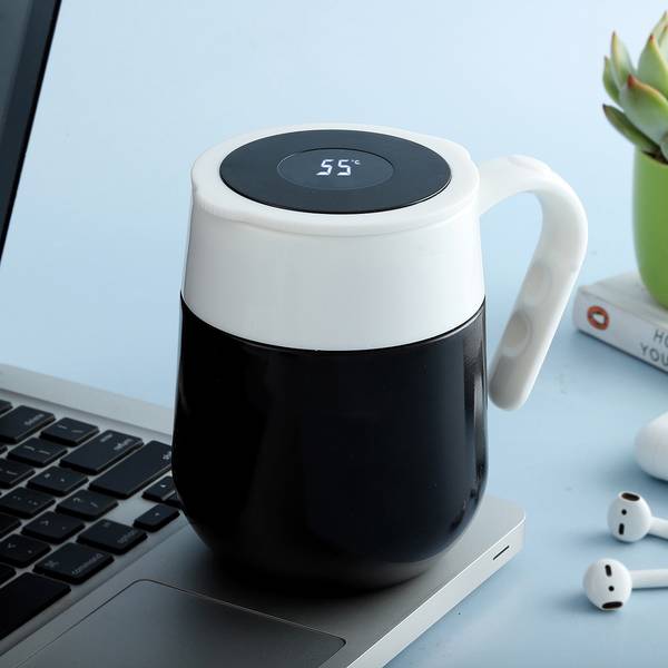Black and White Temperature Mug
