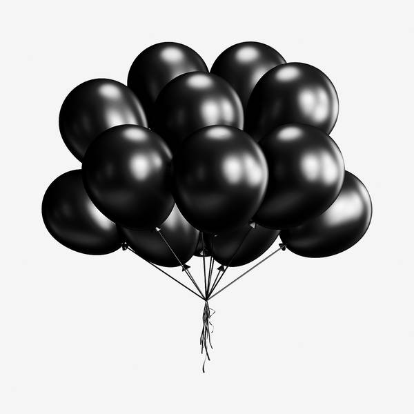 Black Currant Balloons (Pack of 20)