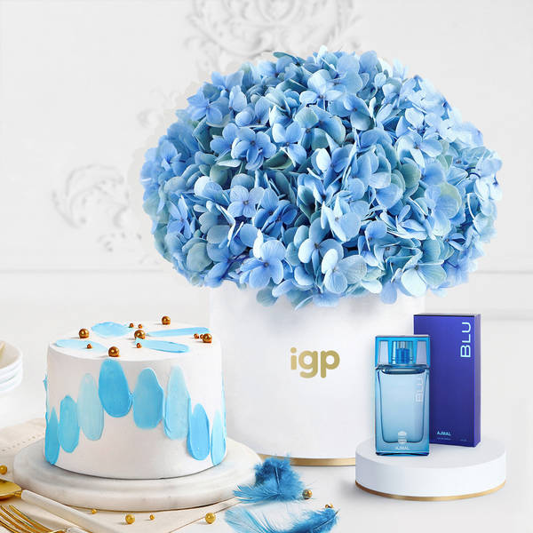 Blue Serenity Sweet Indulgence Hamper