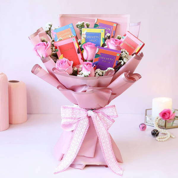 Bounty Of Brown And Pink Love