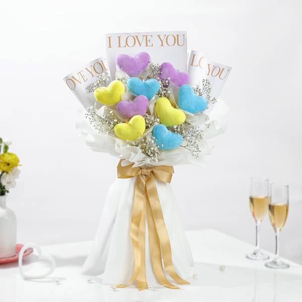 Bouquet Of Love Keychains