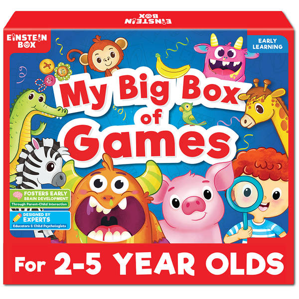 Brain Boosters Game Set For Kids - 3 to 6 Years