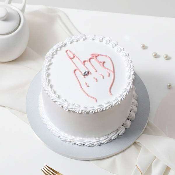 Bride-To-Be Bridal Shower Cake (Half-Kg)