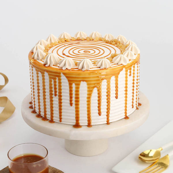 Butterscotch Cream Cake (500 Gm)