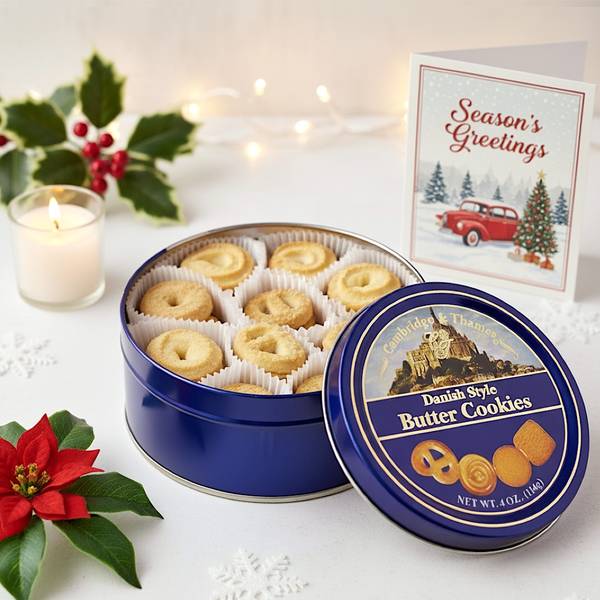 Buttery Christmas Wishes Cookies Box
