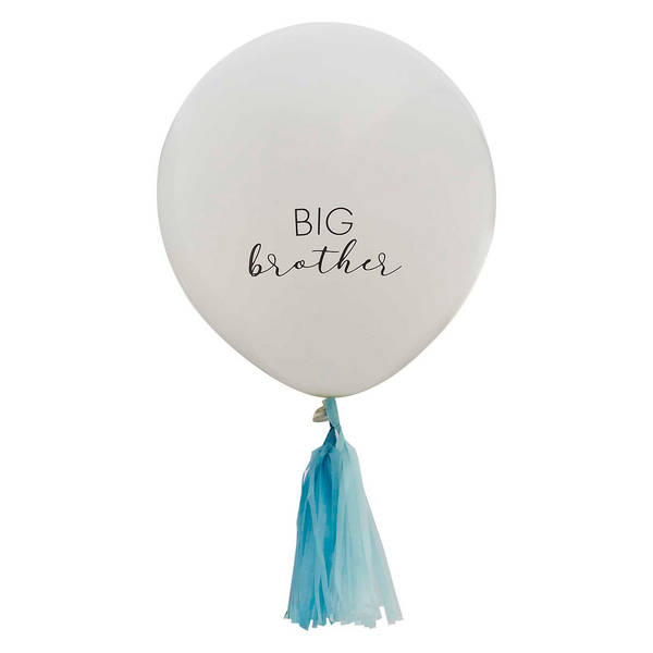 Celebratory Big Brother Tassels Balloons Arrangement