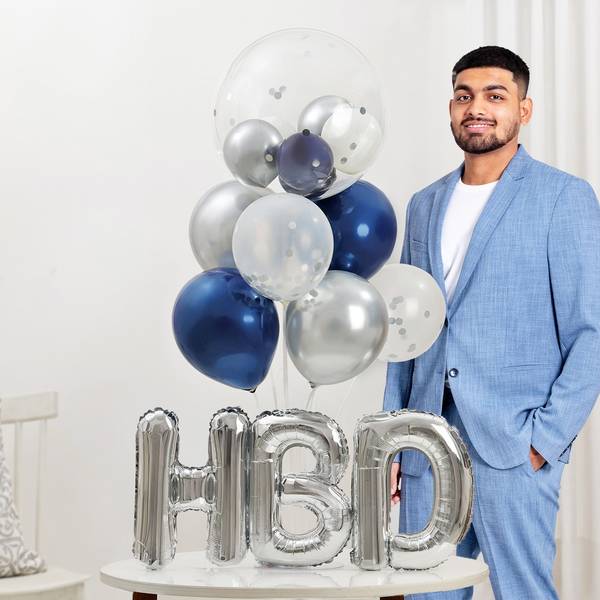 Charming Birthday Celebration Balloon Arrangement