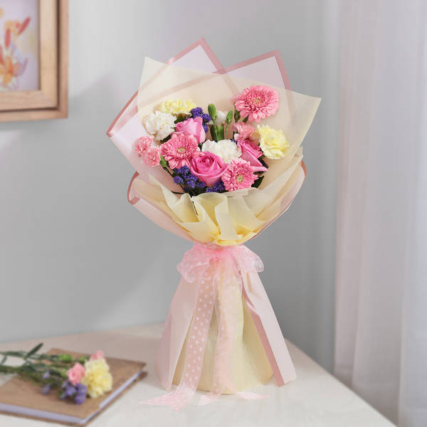 Charming Blossoming Joy Floral Bouquet