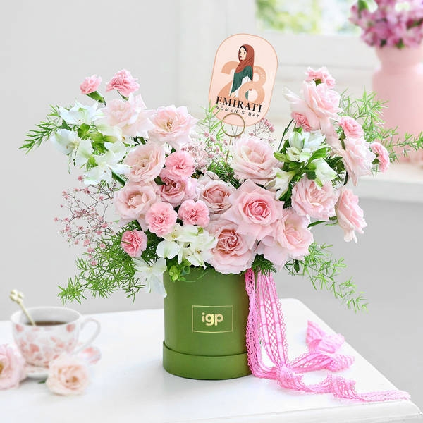 Charming Emirati Women's Day Floral Arrangement