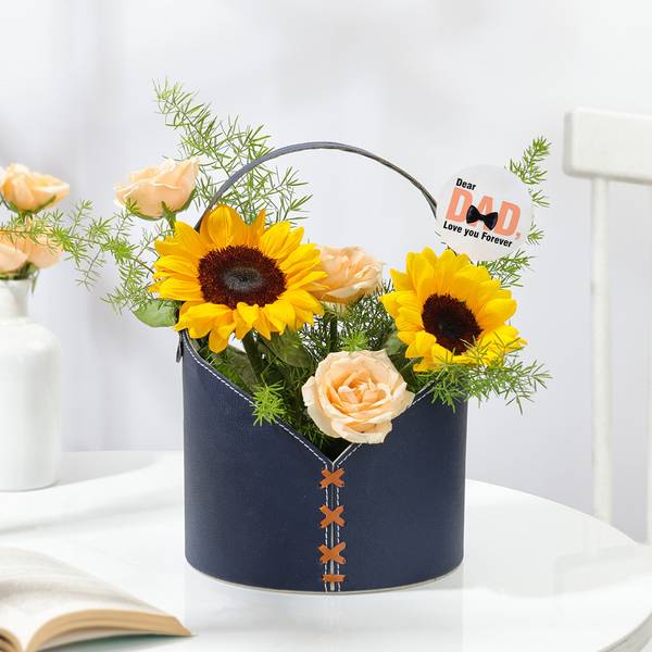 Charming Floral Arrangement For Dad