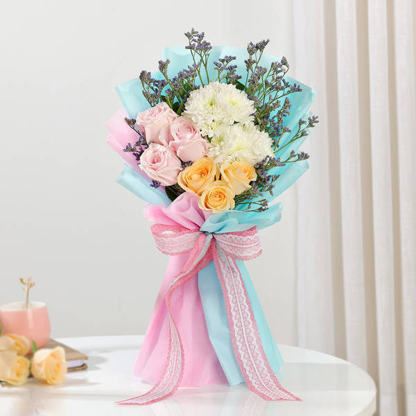 Charming Pastel Love Bouquet