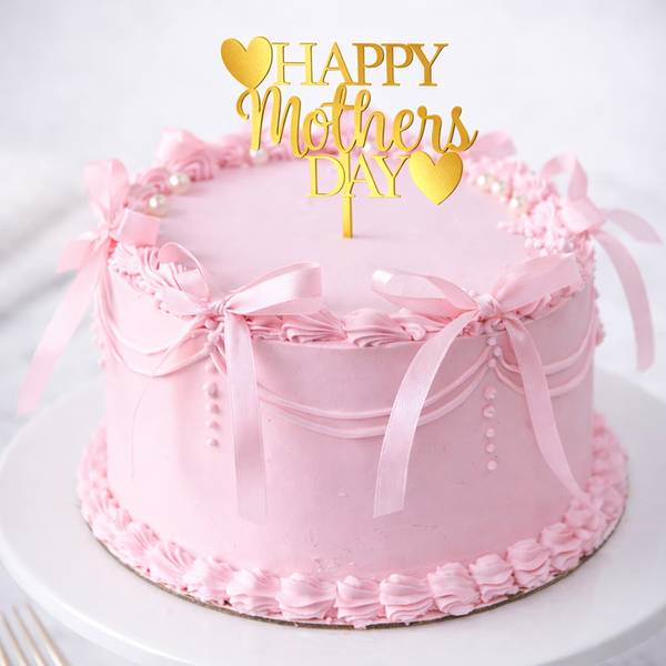 Charming Vanilla Mother's Day Cake (500g)