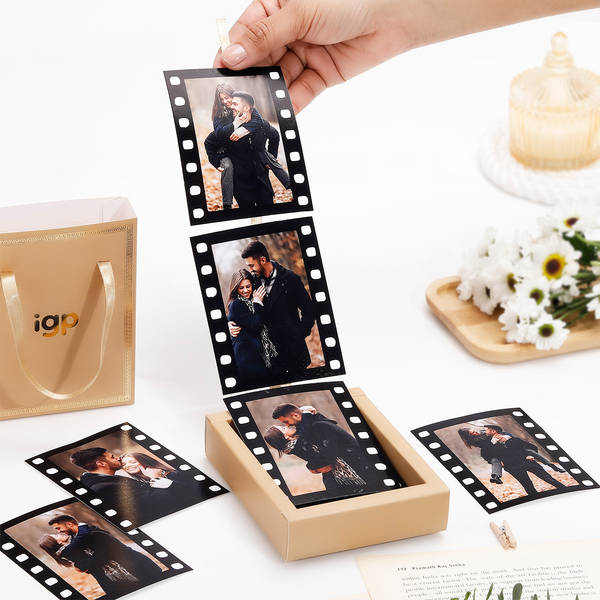 Cherished Love Personalized Popup Box For Couples