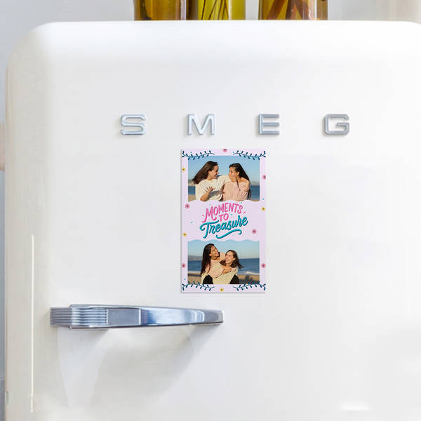 Cherished Moments Personalized Fridge Magnet