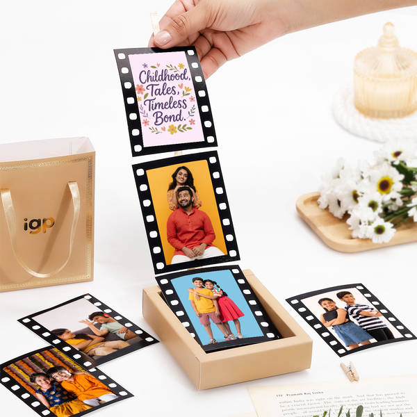 Childhood Tales Personalized Photo Pop-Up Box