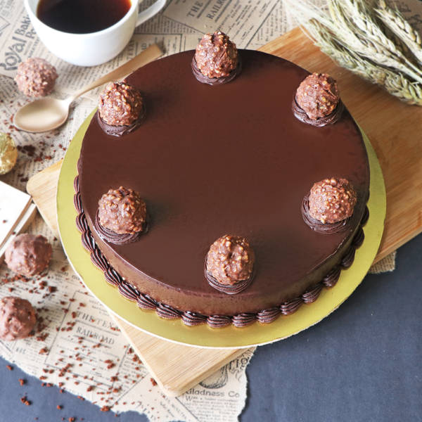 Choco-licious Truffle Extravaganza Cake
