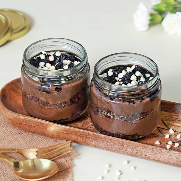 Chocolate Jar Cake (Set of 2)