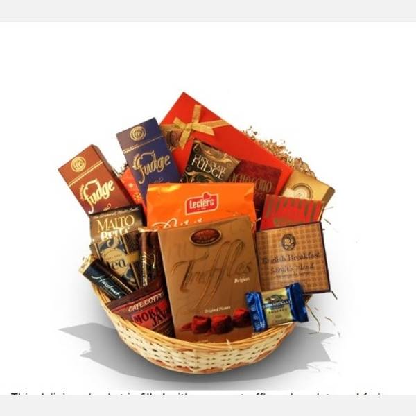 Chocolate Lovers Christmas Gift Basket
