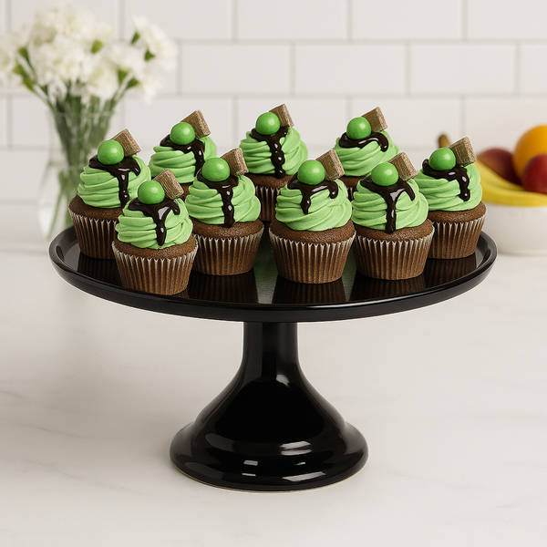 Chocolate Mint Mud Cupcakes (Pack of 9)