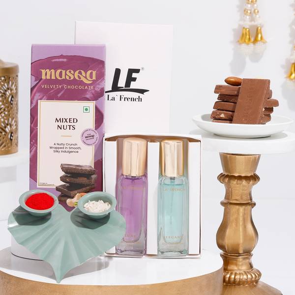 Chocolates And Perfumes Bhai Dooj Hamper