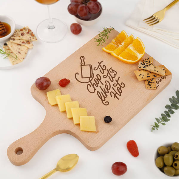 Chop It Like Its Hot Personalized Chopping Board
