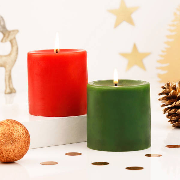 Christmas Aura Scented Candle - Set Of 2