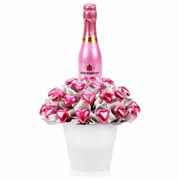 Christmas Pink Rose And Chocolate Celebration Combo