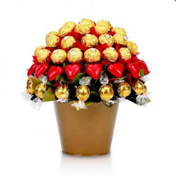 Christmas Sweetheart Chocolate Bouquet